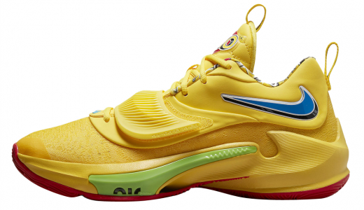 UNO x Nike Zoom Freak 3 Yellow Yellow/Blue-Green DC9364-700