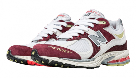 Up There x New Balance 2002R Backyard Legends II Burgundy/White-Yellow-Black M2002RUP