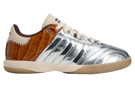 Wales Bonner x Adidas Samba OG Silver Metallic / Easy Yellow Silver Metallic/Silver Metallic-Easy Yellow IH5777